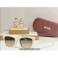 Top Grade Miu Miu Sunglasses SMUA05S White 2025
