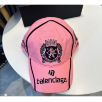 Buy Fashionable Balenciaga Canvas Baseball Hat 0617 Light Pink 2025