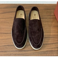 ​Good Taste Loro Piana Summer Walk Loafer in Suede LP61901 Coffee 2025