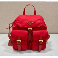 Well Crafted Prada Re-Edition 1978 small Re-Nylon backpack bag 1BZ677 Red 2025