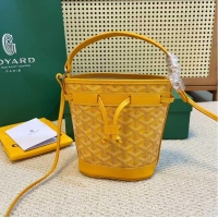 Super Quality Goyard Original Petit Flot Mini Bucket Bag G8716 Yellow