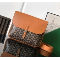Grade Quality Goyard Coursier Messenger Bag 8069 Black And Tan