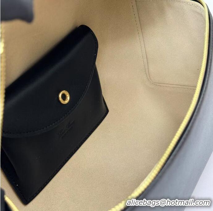 Super Quality Loro Piana Extra Bag in Smooth Leather 1010 Black/Gold 2023