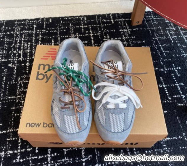 Trendy Design New Balance x Miu Miu 530 Sneakers in Suede and Mesh Grey 50603129