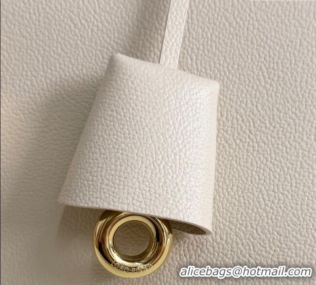 Well Crafted Loro Piana LP Extra Pocket Pouch L27 in Grained Calfskin L5071 Cream Honey 2025