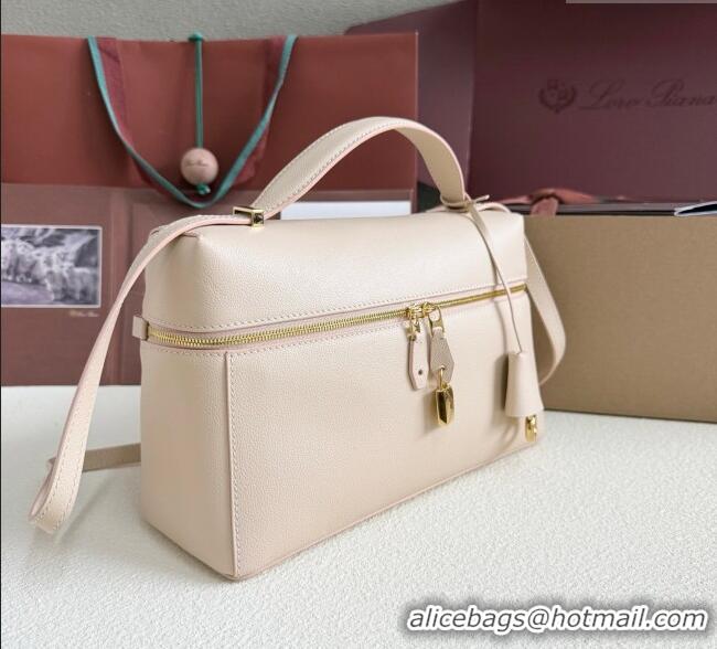 Well Crafted Loro Piana LP Extra Pocket Pouch L27 in Grained Calfskin L5071 Cream Honey 2025