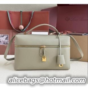 Affordable Price Loro Piana LP Extra Pocket Pouch L27 in Grained Calfskin L5071 Dry Artemisia 2025