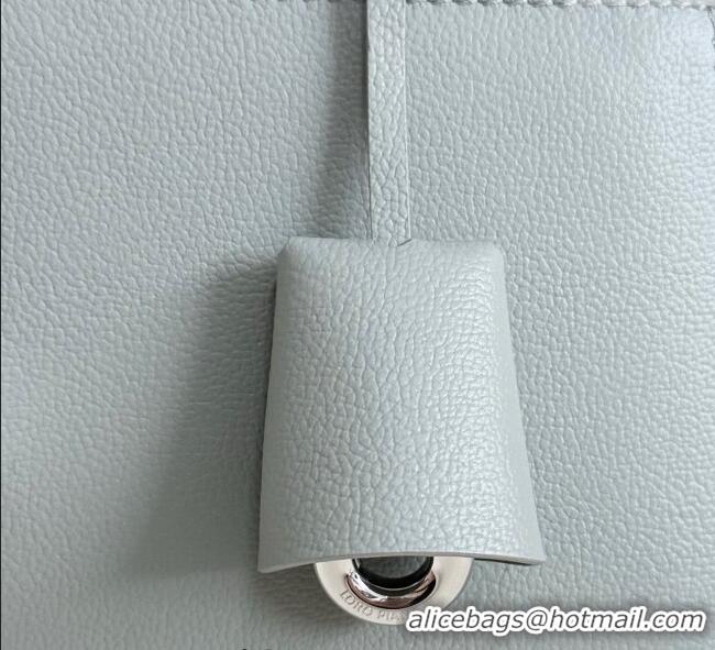 Grade Quality Loro Piana LP Extra Pocket Pouch L27 in Palm-Grained Calfskin L5071 Eucalyptus 2025