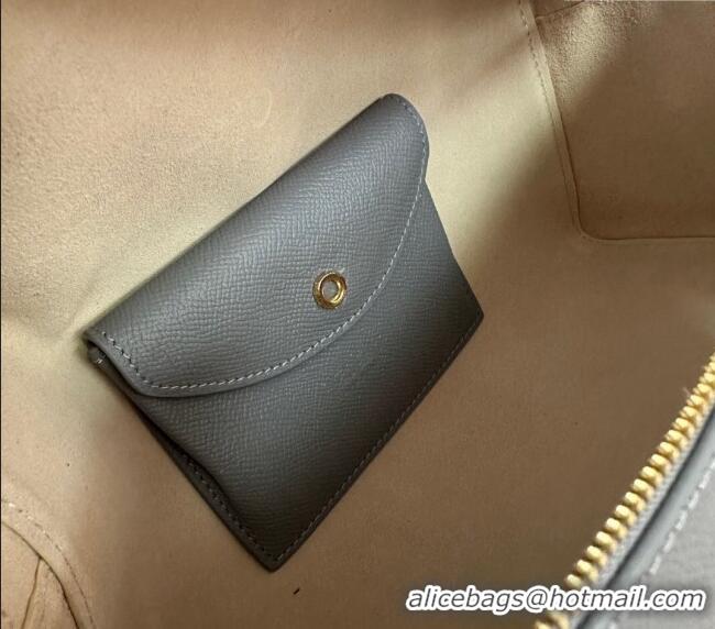 Low Cost Loro Piana Extra Pocket Pouch L27 in Palm-Grained Calfskin L7143 Pearly Grey 2024