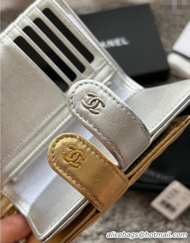 Promotional Chanel Lambskin Passport Cover A3658 Gold-Tone 2025