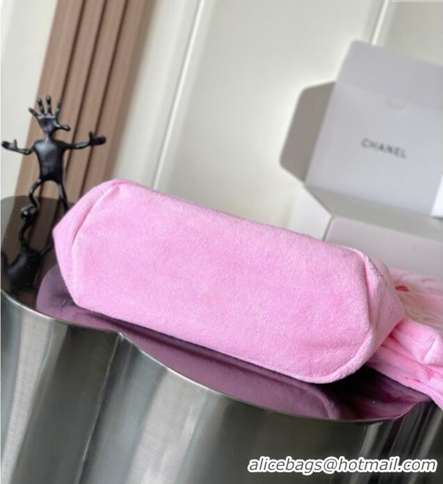 Most Popular Chanel Cotton Beachwear Set AAA938 Pink 2025