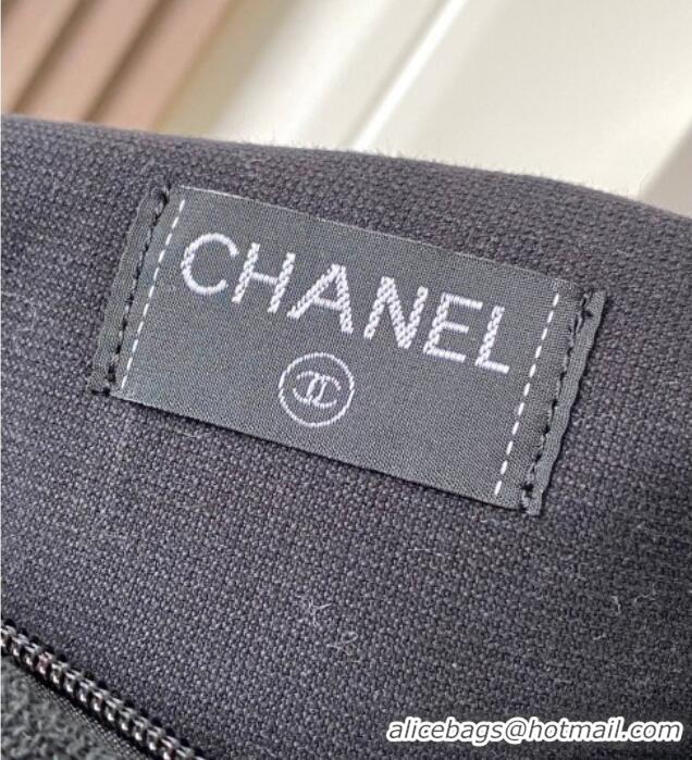 Best Price Chanel Cotton Beachwear Set AAA938 Black 2025