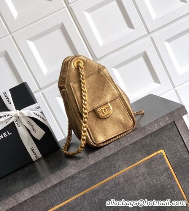 Big Discount Chanel 25 Mini Hobo Handbag in Grained Calfskin AS5631 Bronze 2025