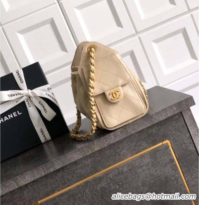 Most Popular Chanel 25 Mini Hobo Handbag in Grained Calfskin AS5631 Beige 2025