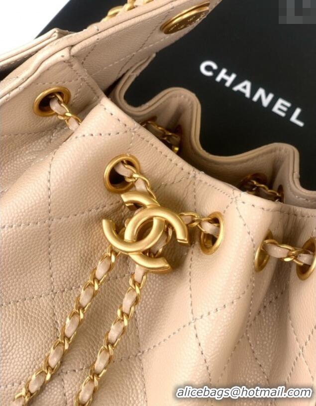 Most Popular Chanel 25 Mini Hobo Handbag in Grained Calfskin AS5631 Beige 2025