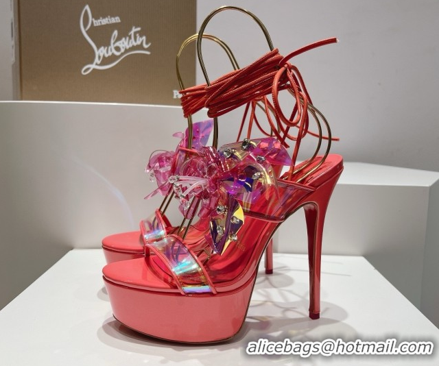 Top Design Christian Louboutin High Heel Sandals 140MM CL031720 Red