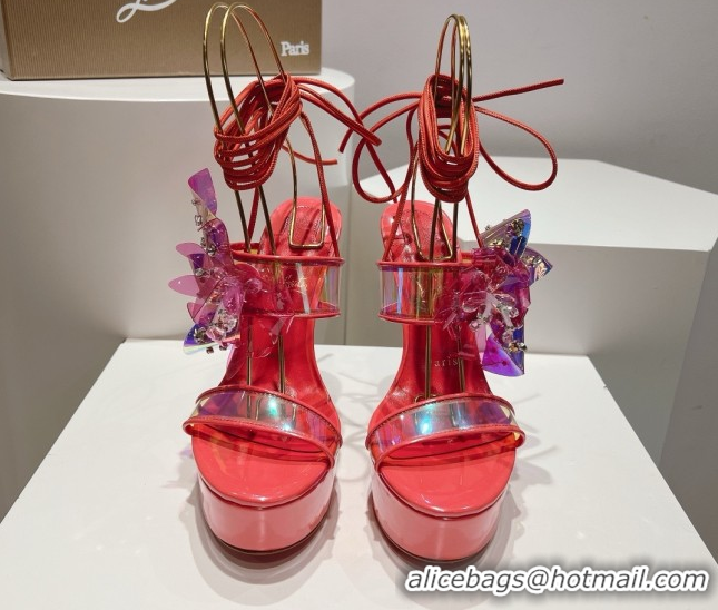 Top Design Christian Louboutin High Heel Sandals 140MM CL031720 Red