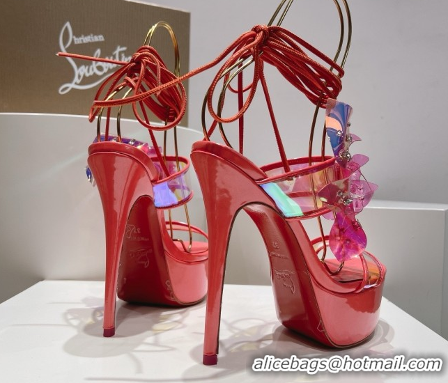 Top Design Christian Louboutin High Heel Sandals 140MM CL031720 Red