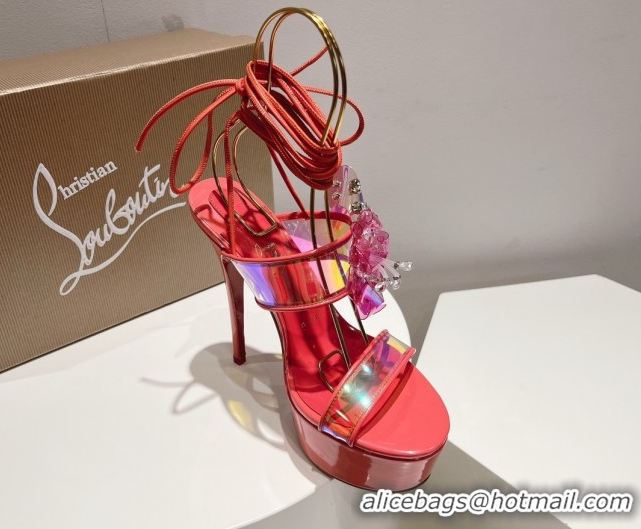 Top Design Christian Louboutin High Heel Sandals 140MM CL031720 Red