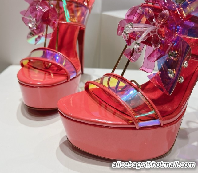 Top Design Christian Louboutin High Heel Sandals 140MM CL031720 Red
