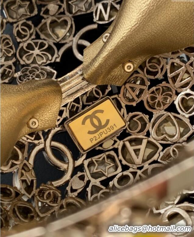 Famous Brand Chanel Sphere Minaudiere Evening Bag with Strass C0703 2025