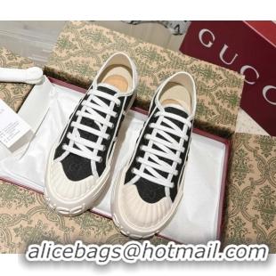 Perfect Gucci Chunky Platform Sneakers in GG Canvas Black 2025 831825