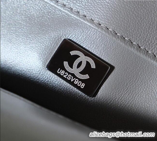 Good Taste Chanel Allover Sequins Classic Mini Flap Bag A69900 Silver 2025