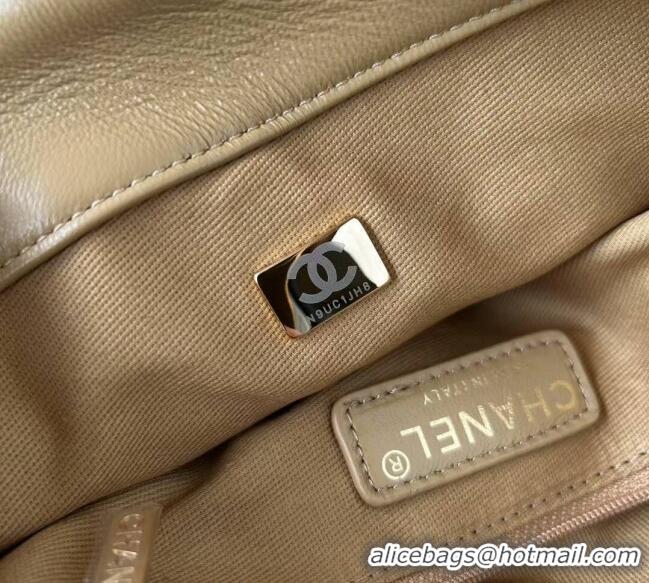 Buy Discount Chanel Suede Hobo Bag AS5886 Brown 2025