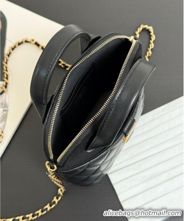 Top Quality Chanel Suede & Lambskin Clutch with Chain AP4742 Beige/Black 2025
