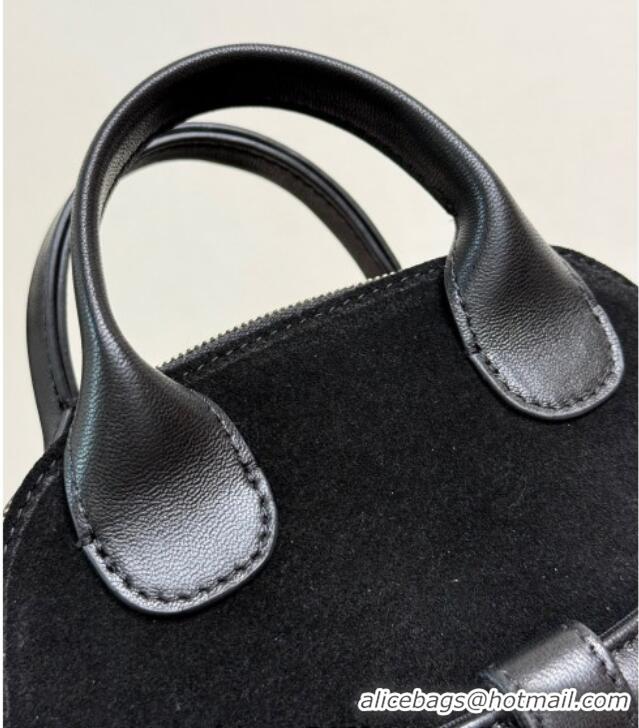 Low Price Chanel Suede & Lambskin Clutch with Chain AP4742 Black 2025