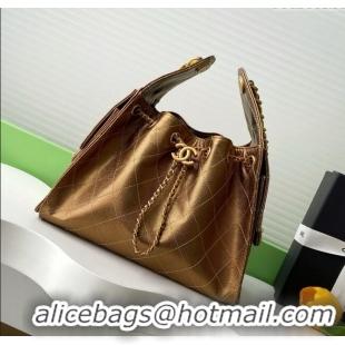 Good Product Chanel 25 Small Handbag in Grained Calfskin AS5293 Gold Spring-Summer 2025
