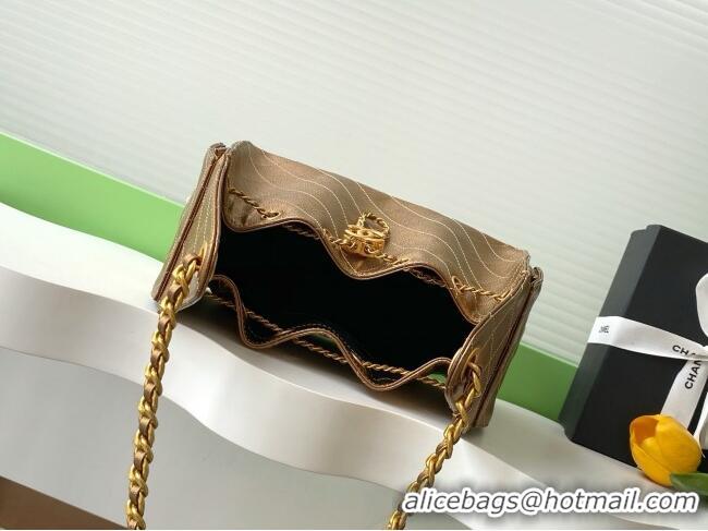 Good Product Chanel 25 Small Handbag in Grained Calfskin AS5293 Gold Spring-Summer 2025