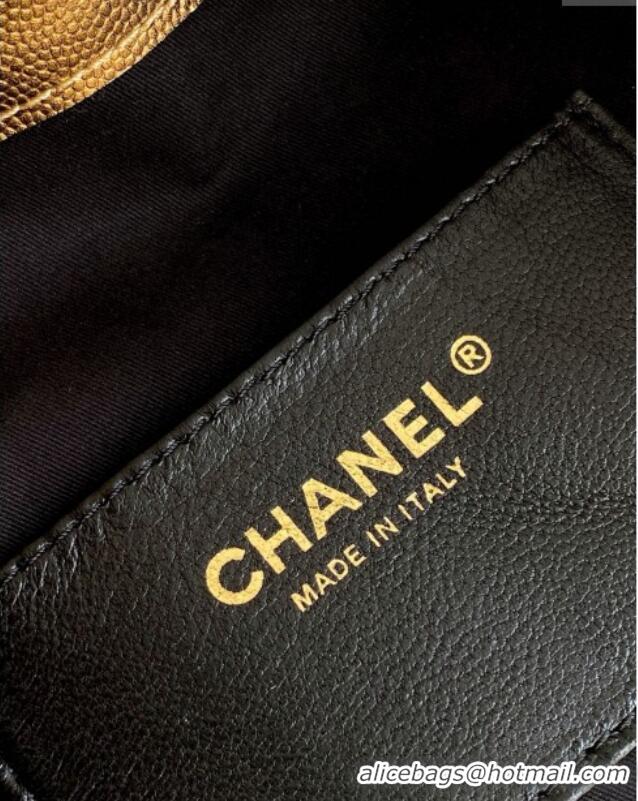 Good Product Chanel 25 Small Handbag in Grained Calfskin AS5293 Gold Spring-Summer 2025