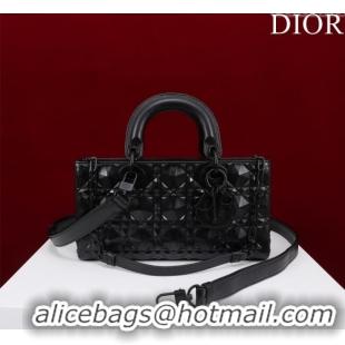 Best Price Dior Medium Lady D-Joy Bag in Cannage Leather M0540 All Black 2025