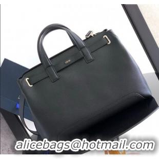Shop Promotional Dior Mens Medium Dior Normandie Tote Bag in Icons Calfskin D7063 Black 2025