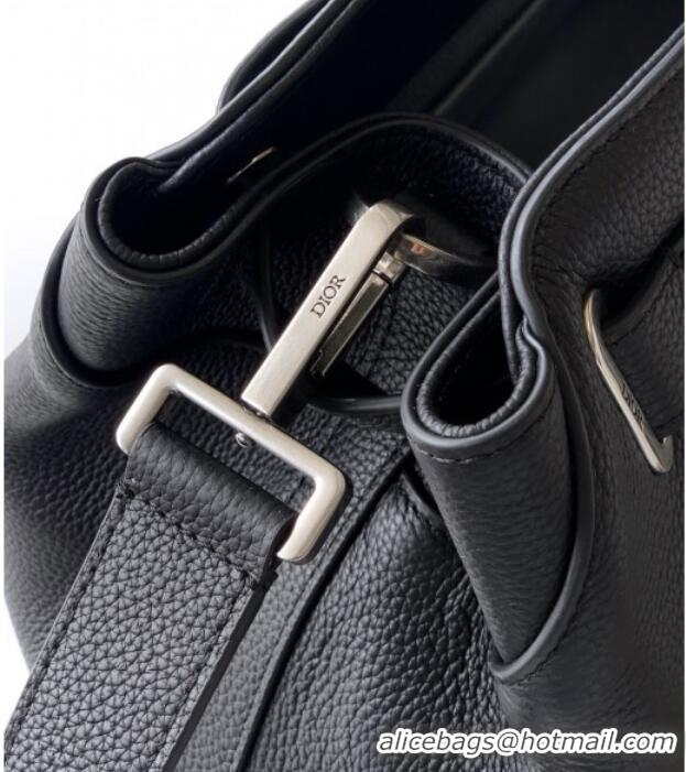 Shop Promotional Dior Mens Medium Dior Normandie Tote Bag in Icons Calfskin D7063 Black 2025