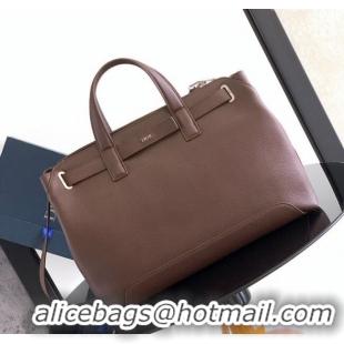 Most Popular Dior Mens Medium Dior Normandie Tote Bag in Icons Calfskin D7063 Brown 2025