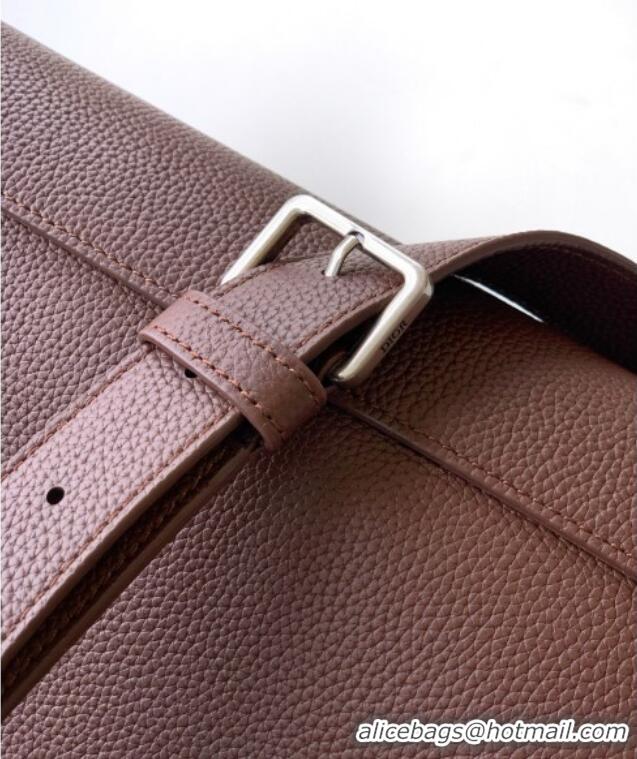 Most Popular Dior Mens Medium Dior Normandie Tote Bag in Icons Calfskin D7063 Brown 2025
