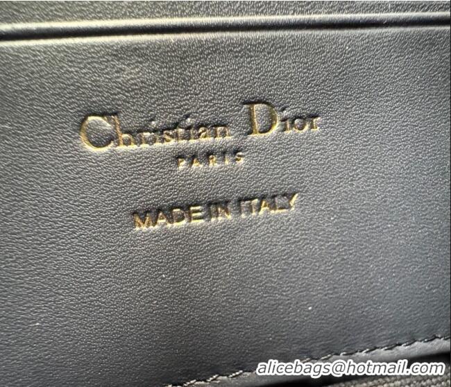 Good Discount Dior 30 Montaigne Dea Pouch in Oblique Jacquard 7096 Blue 2025