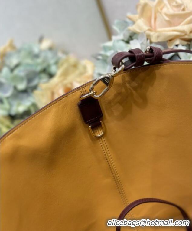 Buy Discount Dior Toujours Large Bag in Crinkled Leather 1188 Burgundy 2025