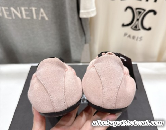 Charming Prada Collapse Re-Nylon and suede sneakers Peach Pink 2025 1E959N