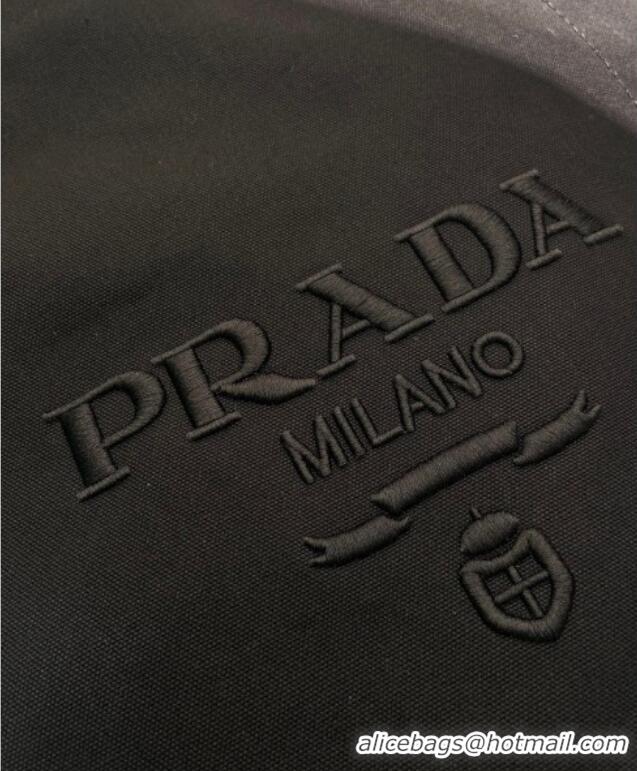 Classic Specials Prada Mens Canvas drawstring duffle bag 2VY011 Black 2025