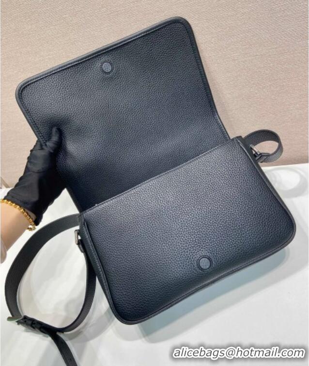 Best Promotional Prada Mens Leather shoulder bag 2VD075 Black 2025