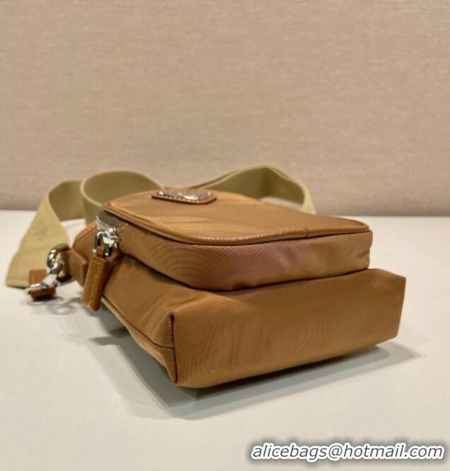 Good Taste Prada Re-Nylon Smartphone Case 2ZH155 Brown 2025