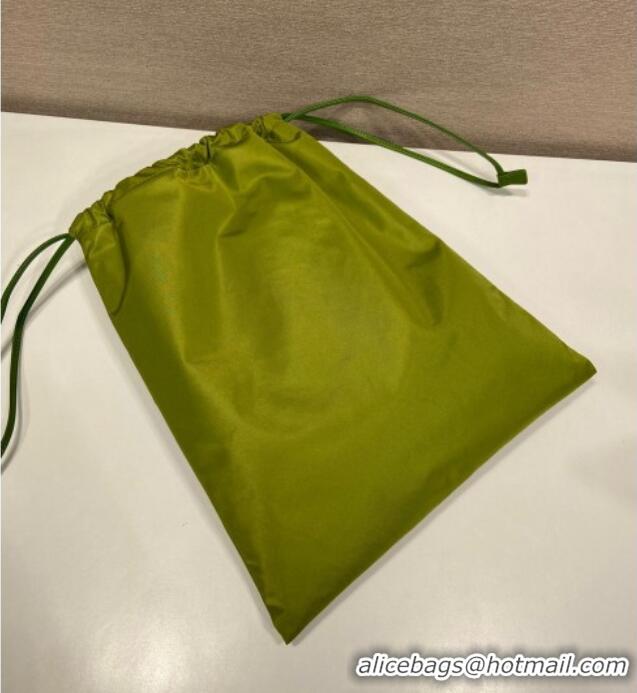 Well Crafted Prada Re-Nylon Pouch 1NK001 Ivy Green 2025