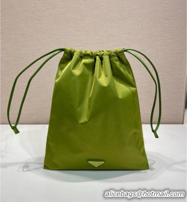 Well Crafted Prada Re-Nylon Pouch 1NK001 Ivy Green 2025