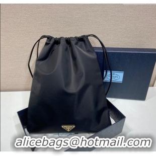 Grade Quality Prada Re-Nylon pouch 1NK001 Black 2025