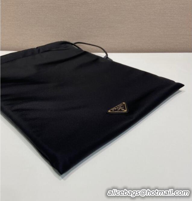 Grade Quality Prada Re-Nylon pouch 1NK001 Black 2025