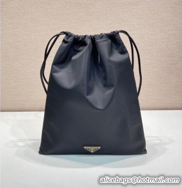 Grade Quality Prada Re-Nylon pouch 1NK001 Black 2025