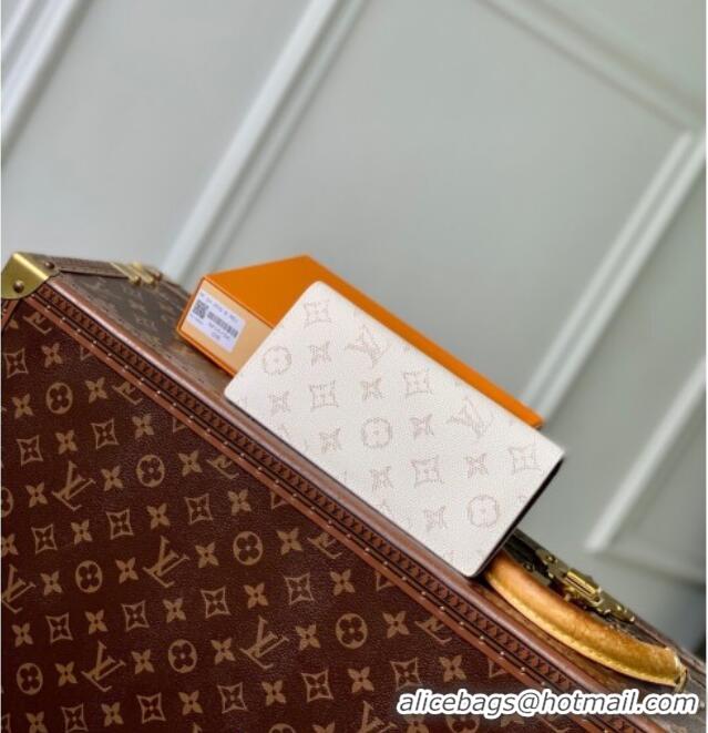 Promotional Louis Vuitton Brazza Wallet in Monogram Heritage Canvas M12656 Off-White 2025